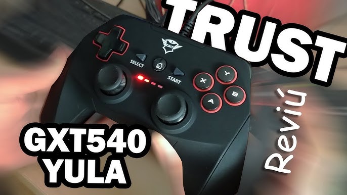 Controle Gamepad Yula GXT 540 USB Wired Preto