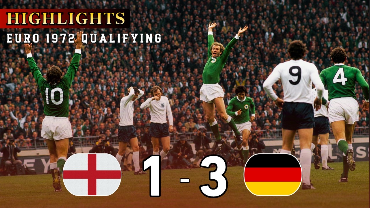 England vs Germany | The DFB Shock the Three Lions at Wembley