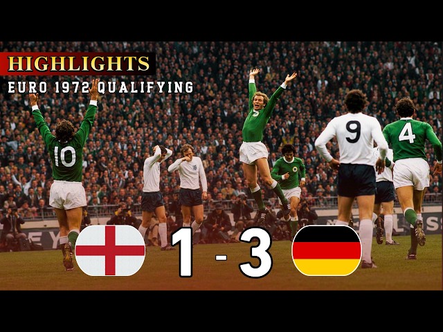 England vs Germany | The DFB Shock the Three Lions at Wembley