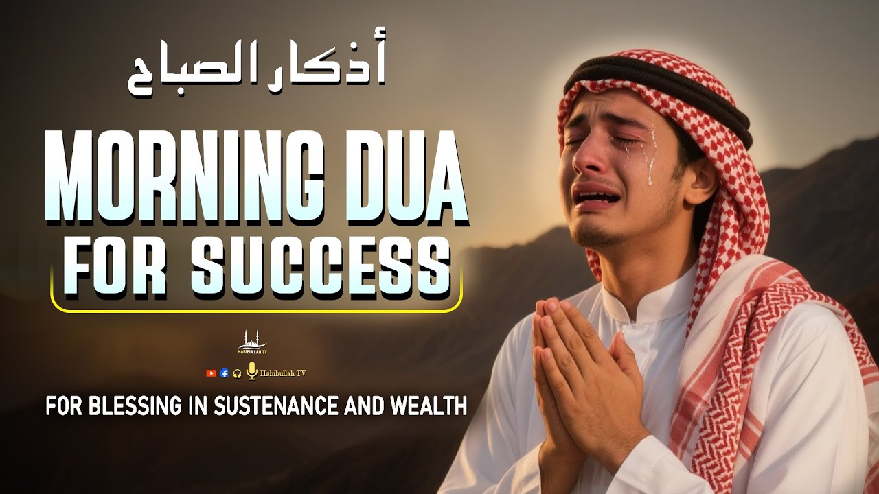 Morning DUA For SUCCESS | To Solve All Your Money, Job,Rizq & Business Problems | Habibullah TV