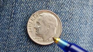 1968 D Roosevelt Dime 480,748,000 Minted