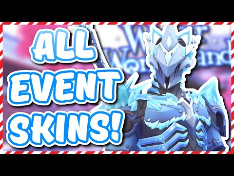 Overwatch - ALL 2021 WINTER WONDERLAND EVENT SKINS AND ITEMS