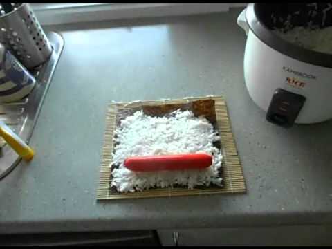 Strange Men in the Kitchen episode 6: Hot Dog Sushi Rolls