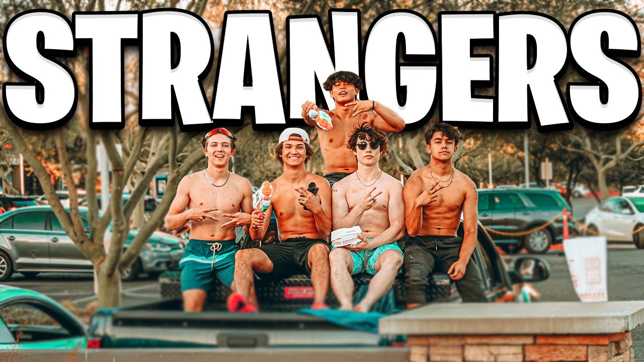 Throwing Water Balloons At Strangers