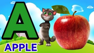 A for apple, banana, cat, dog | Learn The 26 Letters Of The English Alphabet  | Nursery Rhymes