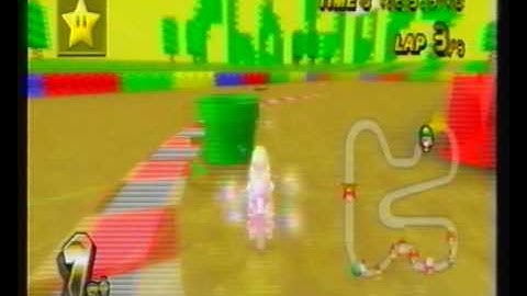 SNES Mario Sandpit 3 - First ever Mario Kart Wii texture hack!
