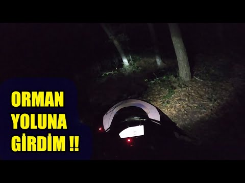 1000RR GECE ORMANDA KAYBOLDUM !! #MotoVlog313131