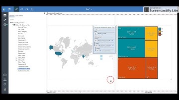 IBM Cognos Analytics 11 Tutorial - Dynamic Map & Tree DataViz - Part 4 of 45