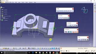 CATIA- Part/Solid modelling - Excersice 1 Profile