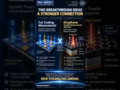 RDC-005027 | Cui Coding Metamaterial × Graphene Tunable Absorber | BEYOND WHAT? #discovery 