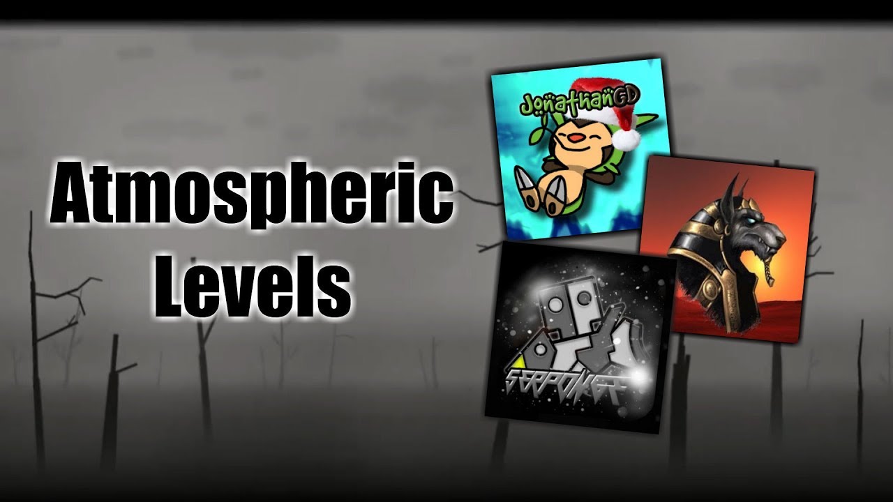 TOP 10 ATMOSPHERIC LEVELS IN GEOMETRY DASH