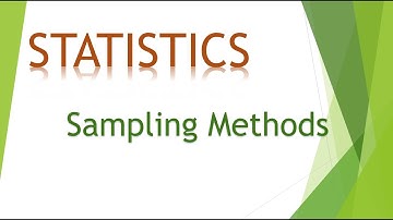 5 Understanding Sampling Methods Through 4 Examples