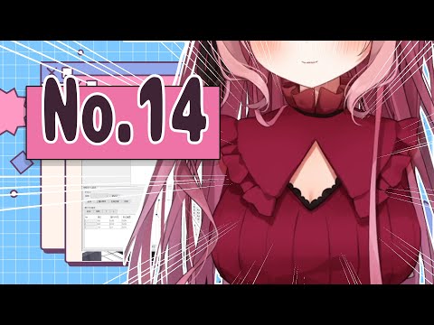 Professional Live2D Creation Process! #14Model: Shikibu Meguri Illustrator: Pirose