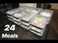 Meal Prepping for Beginners! (24 meals for 2)