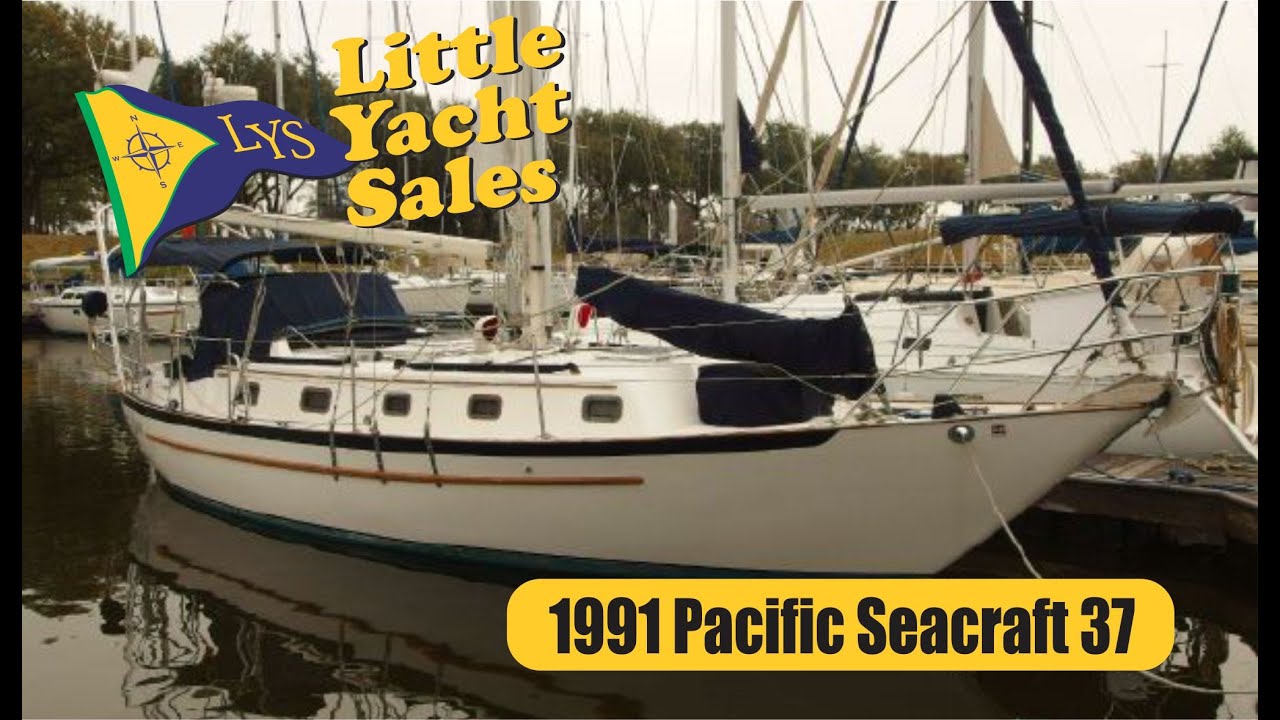 SOLD!!! 1991 Pacific Seacraft Crealock 37 Sailboat at Little Yacht Sales, Kemah Texas