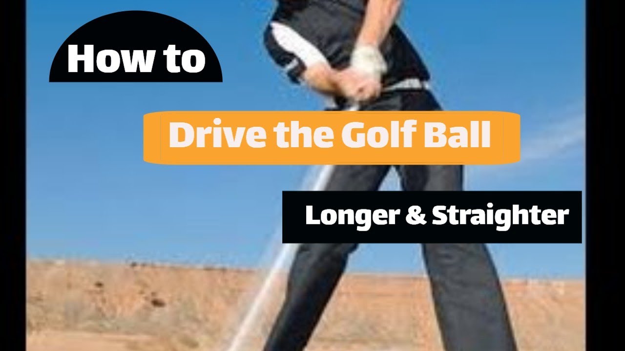 How to hit the golf ball farther off the tee Drive the ball farther with a simple golf drill