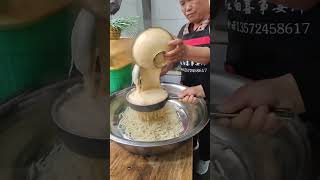 Making chewy sago noodles from scratch.#sagonoodles #foodprocess #traditionalfood #fyp #shorts