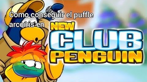 Como conseguir el puffle arcoíris en NCP fácilmente | New Club Penguin
