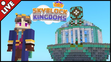 🔴 Vampires Merch, Chill Builds, Painting Nails | Skyblock Kingdoms