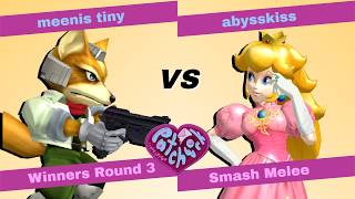 Patchwork 2026: Winners Round 3 - meenis tiny (Fox) Vs. abysskiss (Peach) SSBM