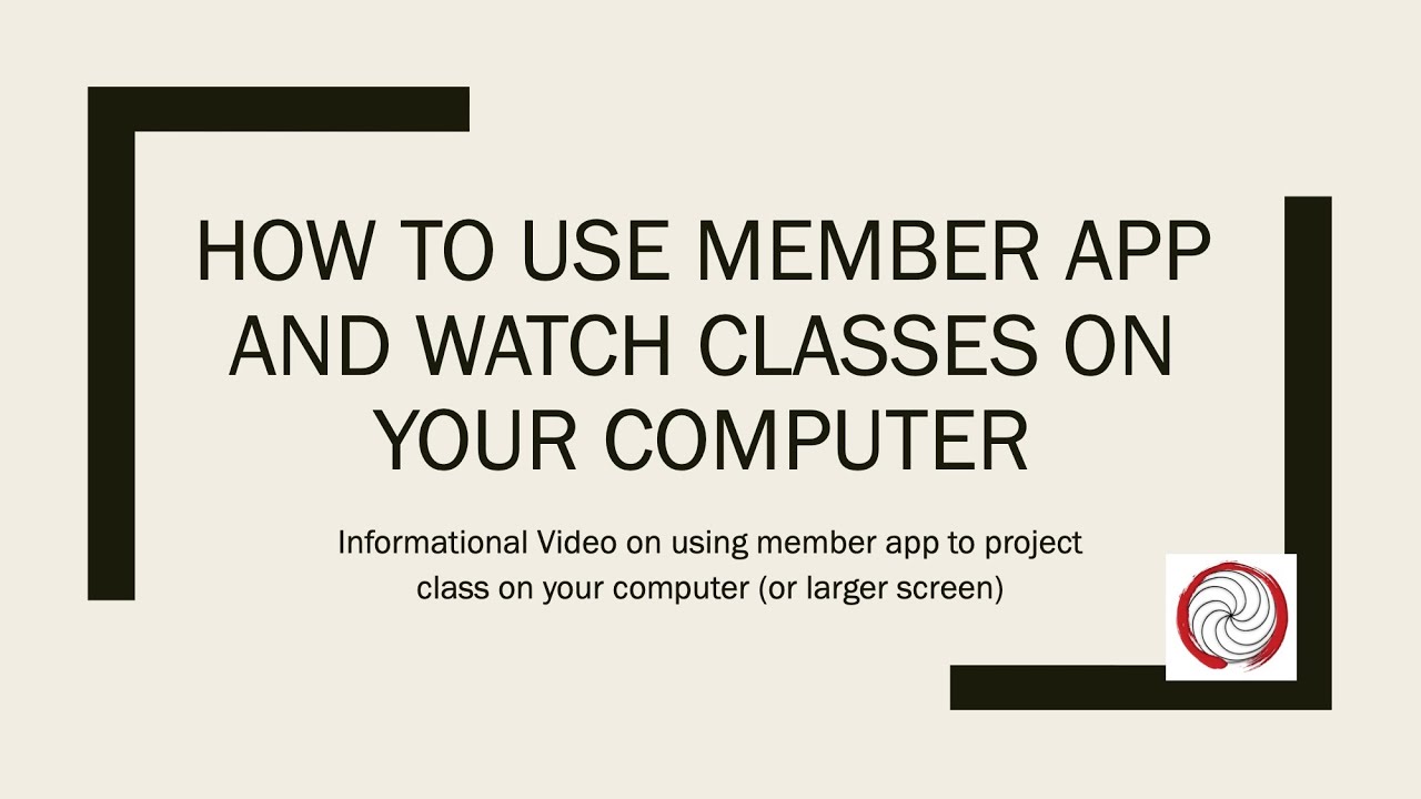 Learn how to use the Zen Planner member app and watch online Tai Chi on ...