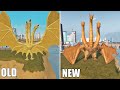 Monster Zero Old vs New Remodel Comparison | Kaiju Universe