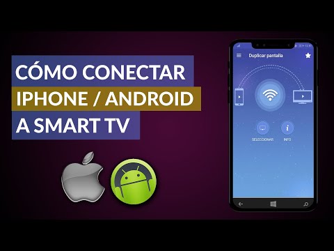Cómo Conectar iPhone/Android a Smart TV LG/Samsung/Sony/Hisense sin Cables
