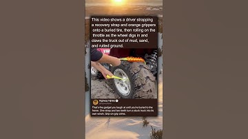 this tire turns into a winch