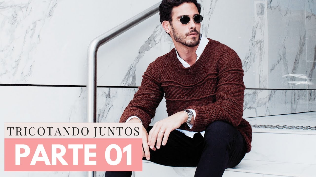 Suéter Masculino em Tricô ❤ Parte 01 #268