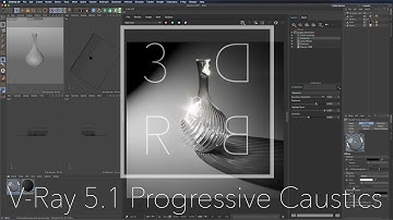 V-Ray5.1 for Cinema4D Top New Features - Progressive Caustics
