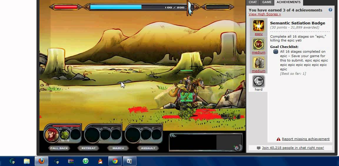 Epic War 1 Hacked Cheats Games