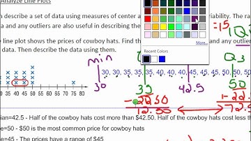6th Grade 12-1: Line Plots