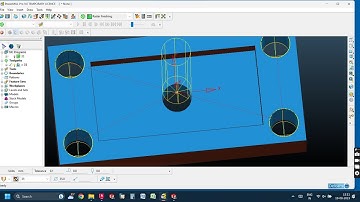 Counter Boring Delcam Power mill 3D Programming ###