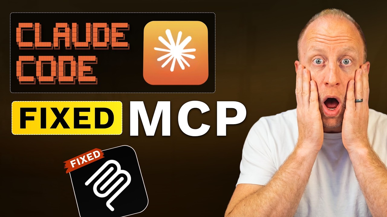 Claude Code Just Fixed MCP's Biggest Problem - YouTube