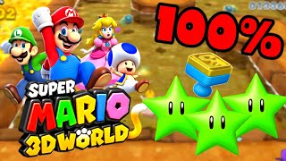 Castle-6 Rammerhead Reef 🎪 Super Mario 3D World Switch + Wii U 🎪 All Green Stars + Stamp