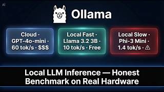 Running LLMs Locally With Ollama — Performance Benchmarks