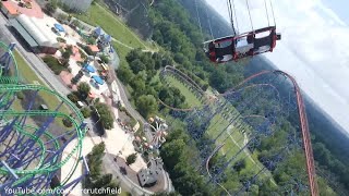 Wonder Woman Lasso of Truth (HD POV) Six Flags America