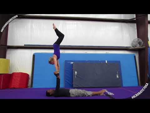 Partner Acrobatics Practice Session
