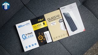 Reviewing the TOP RATED iPhone 12 Pro Max Tempered Glass Screen Protectors from Amazon!
