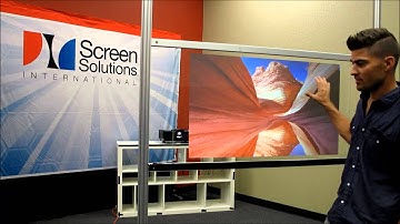 Rear Projection Film Accessories -  Window Speakers
