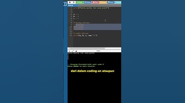 KESALAHAN PEMULA PAKE PYTHON! #pythonprogramming #tips #koding #programming #coding #shortvideo