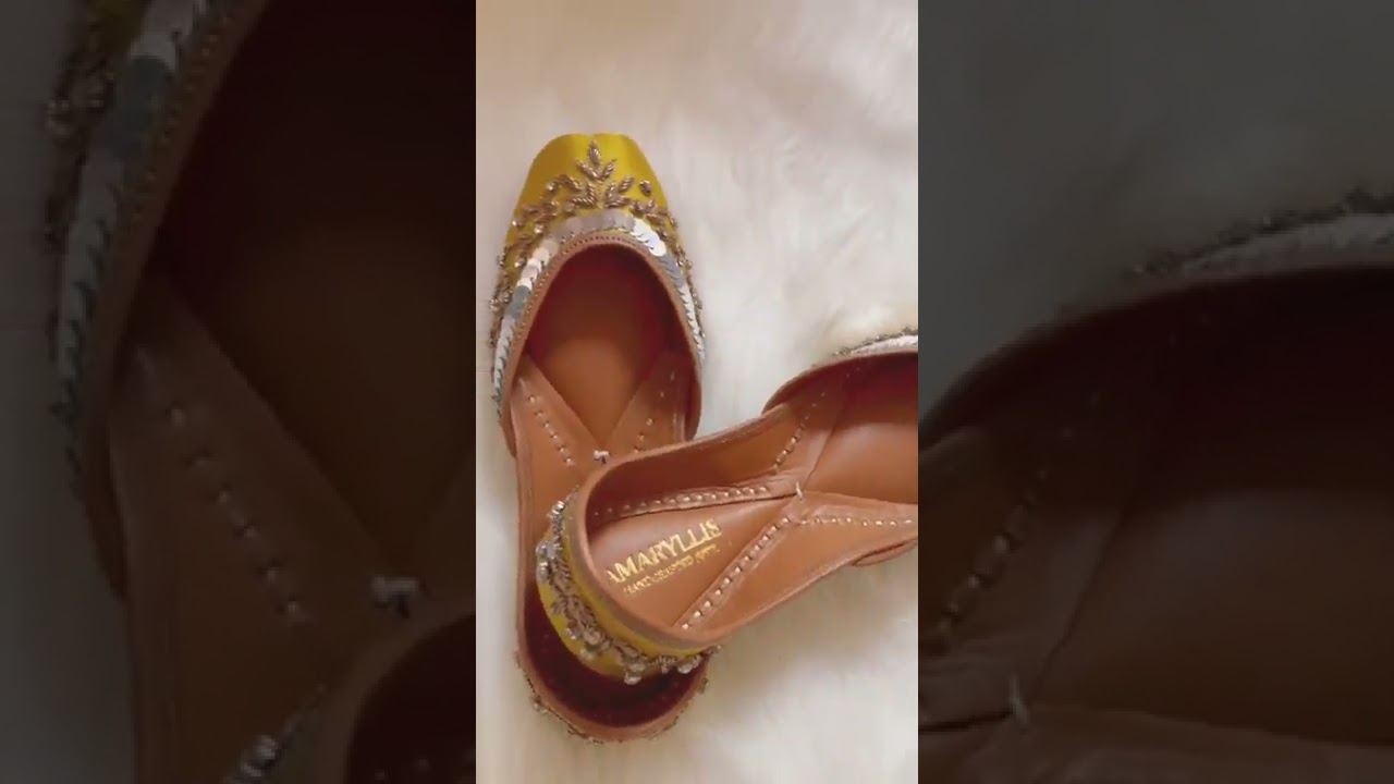 Amaryllis handcrafted Jutti - Diamond || Artisanal excellence || Shop at www.amaryllisforher.com