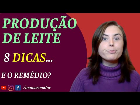 Vídeo: Você pode restabelecer sua produção de leite?