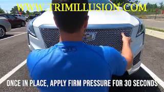 Trim Illusion Abs483 Cadillac Xt-5 Grille Installation