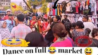 Dance on full Market😂|| Crazy public Reaction 😂|| Market Hila Dala Sala 😂||Tara Ra Dance