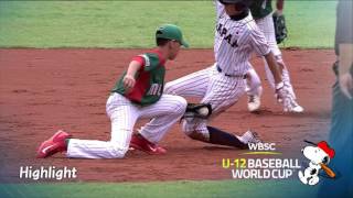 Close-Up Highlights: Mexico v Japan - U-12 Baseball World Cup