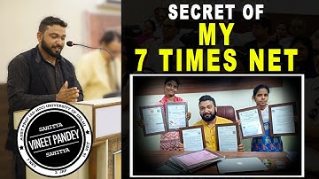 Secret of my 7 NET 2 JRF 16 SET in English Literature ! "MUST WATCH FOR NET JRF ASPIRANTS"