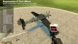 W.I.P Plane in Garry's Mod