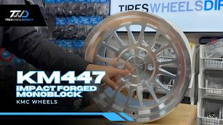 KMC KM447 Impact — Forged Monoblock, No Compromises