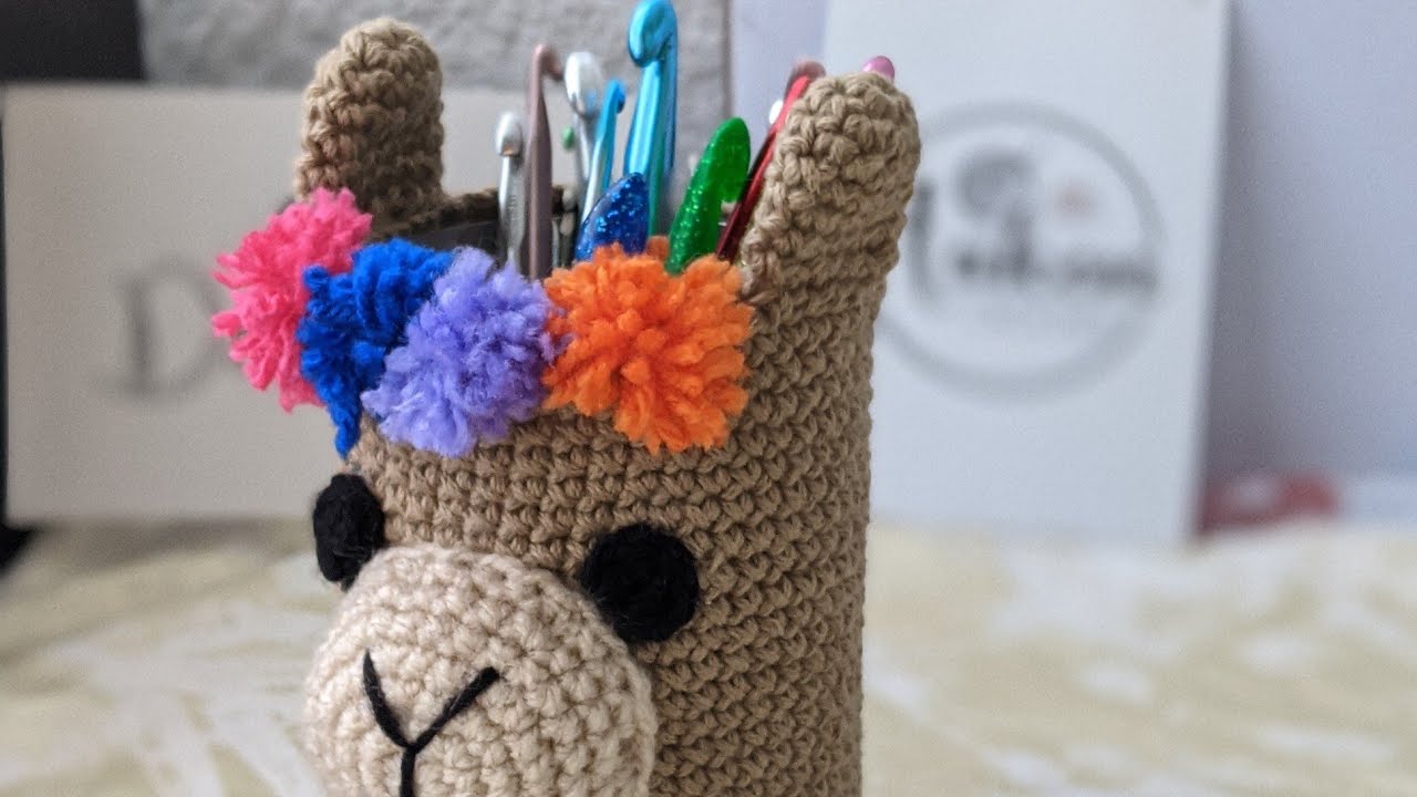 amigurumis paso a paso tutorial lapicera *llama o alpaca amigurumi*